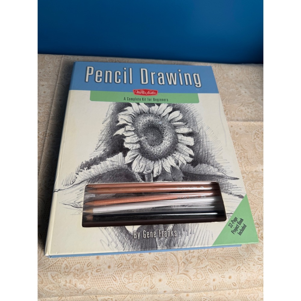 Walter Foster Pencil Drawing Complete Kit for Beginners Gene Franks Art Set